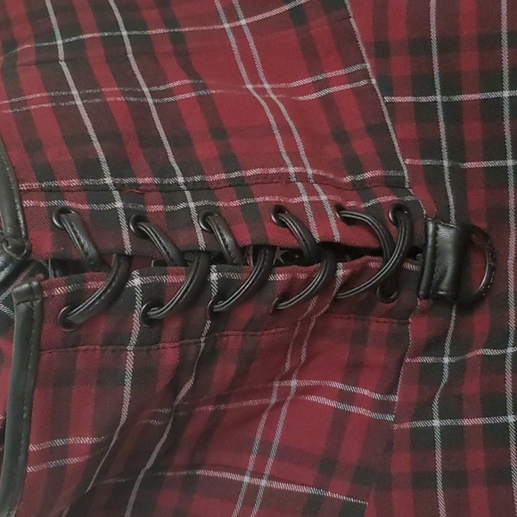 *NWT* Killstar's Rebellion Dress (Blood Tartan) - Picture 11 of 16